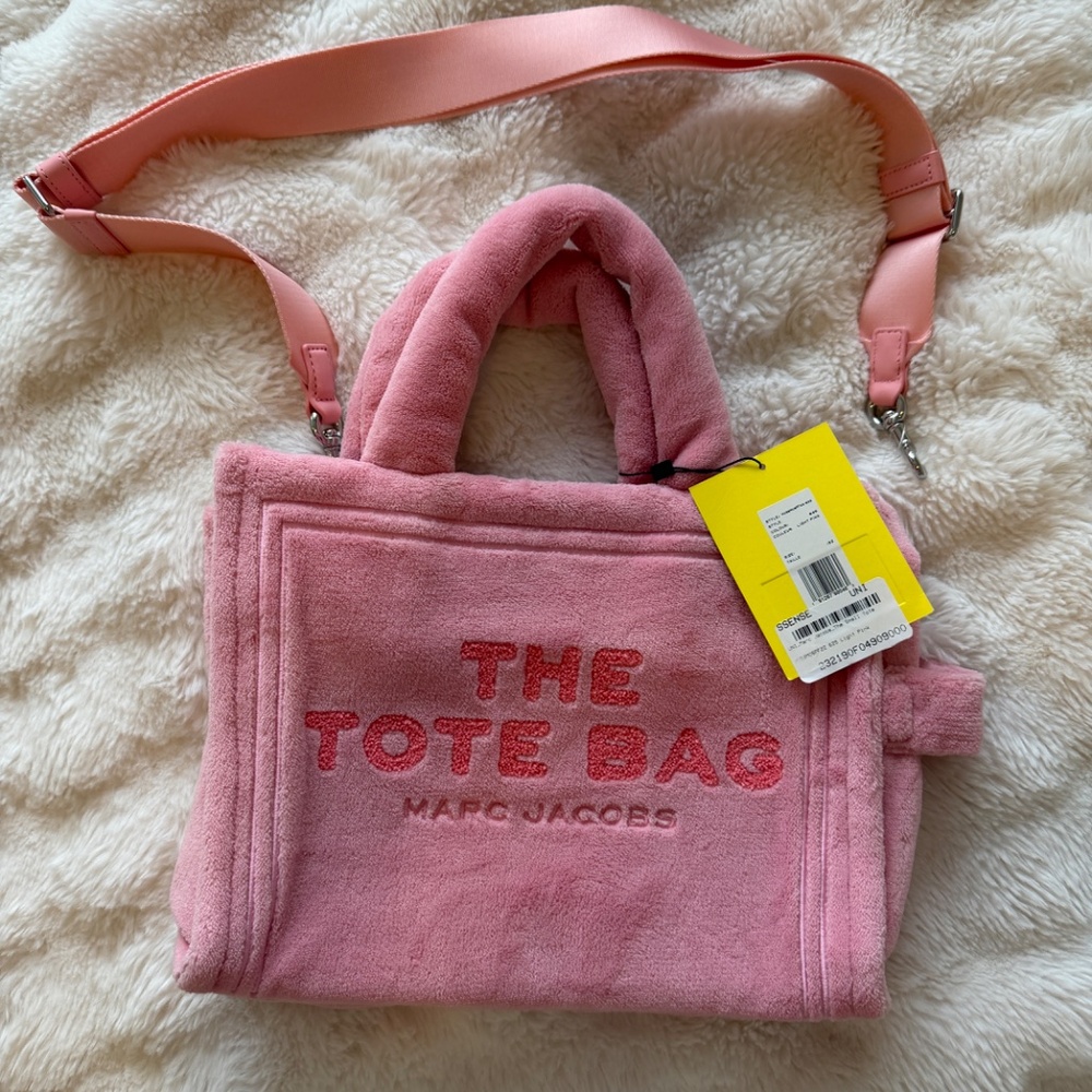 MARC JACOBS Pink 'The Terry Medium Tote Bag' Tote - Picture 2 of 11